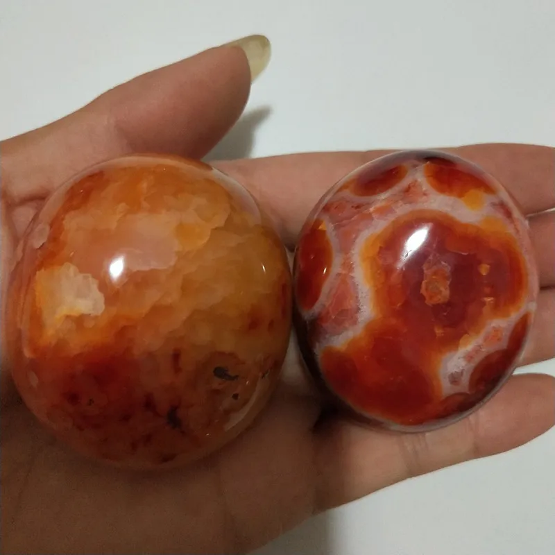 Натуральный камень красный агат пальмовые камни игры маленькие и кристаллы