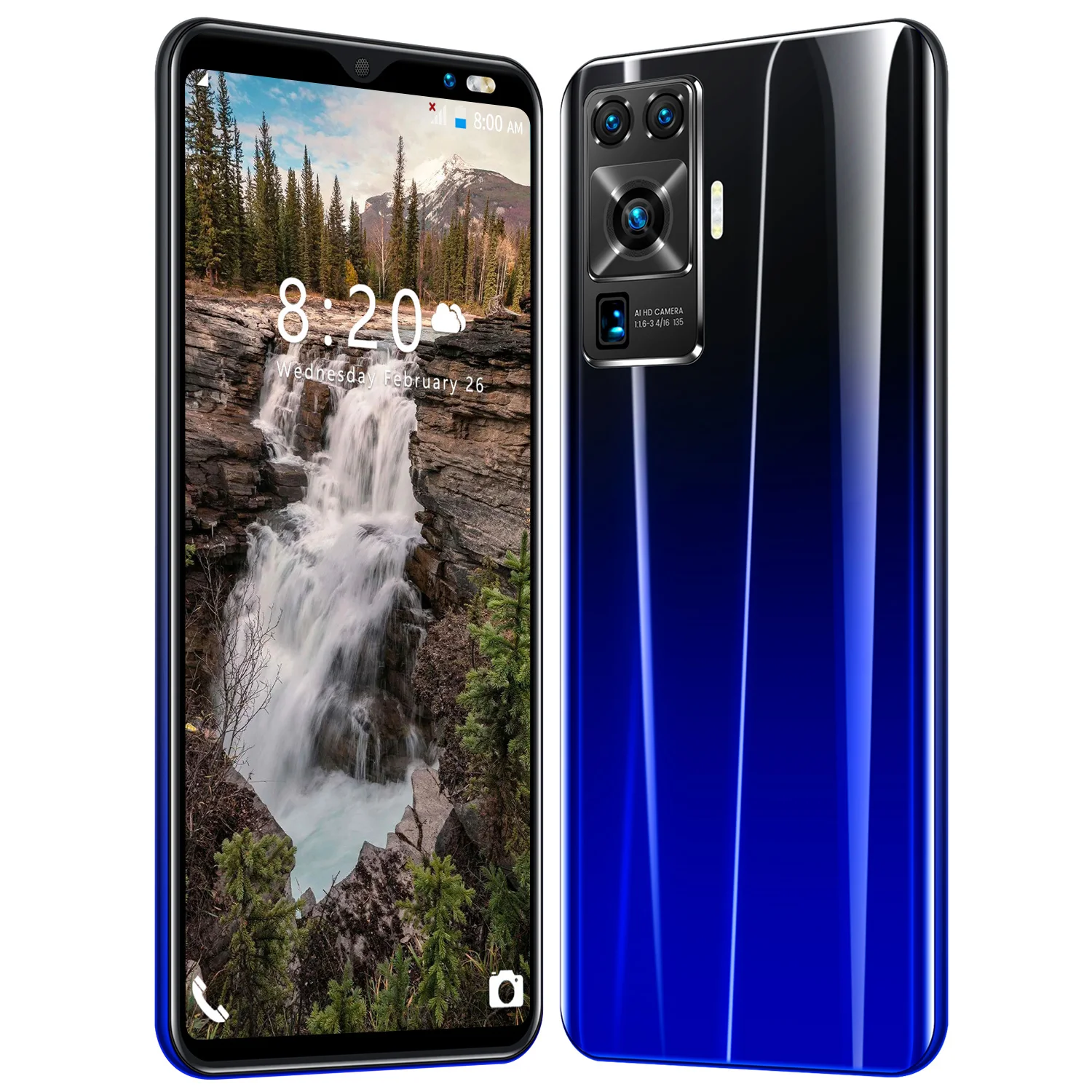 

Global Version New 5.5Inch Smartphone X50mini Cellphone 512GB ROM Celulares Android9.1 Mobile Phones Wifi WCDMA 4800mAh