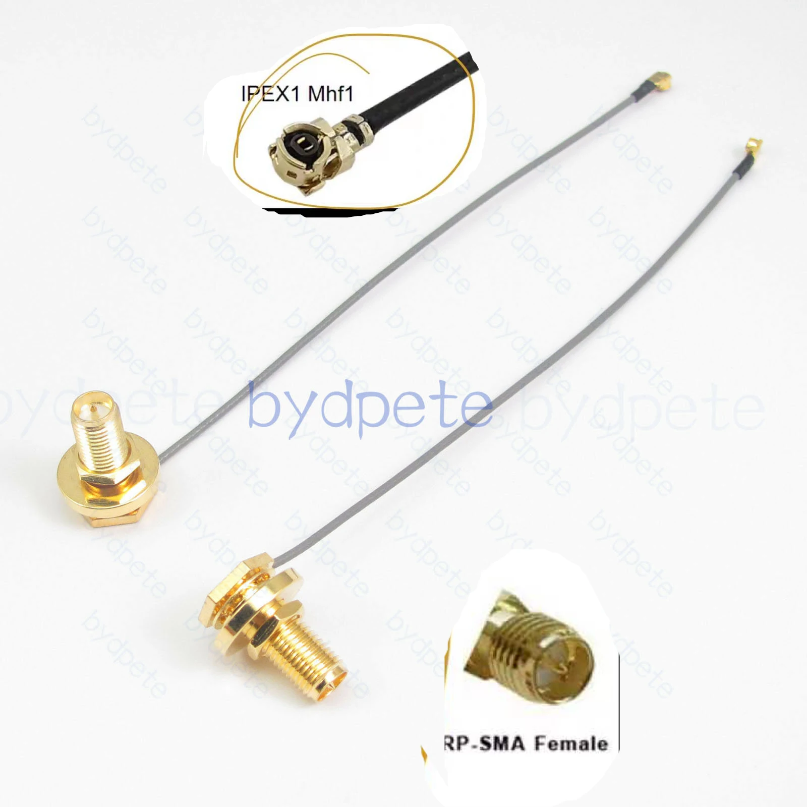 IPX IPEX 1 to RP-SMA Female Right Angle Install Antenna For Modify Autel EVO RC Signal Booser For Expand Control Distance