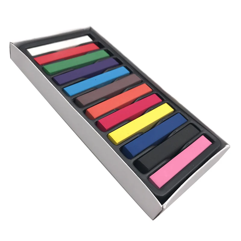 

Fashion Hair Chalks Temporary Colors Hair Dye Easy Soft Hair Pastels Kit Beauty Care Hair Styling Tools