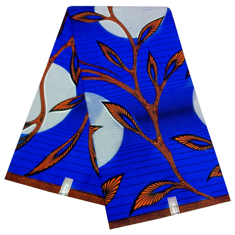 Африканская восковая ткань kente Ткань 6 ярдов Анкара африканская восковая печать Оптом Полиэстер Гана восковая ткань для платья