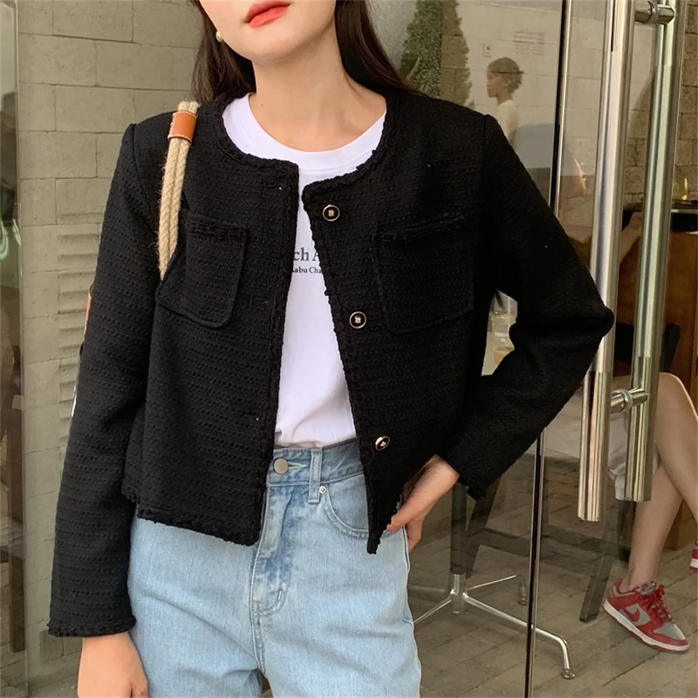 

Женский кардиган с длинным рукавом Alien Kitty, элегантный облегающий Повседневный офисный жакет с высокой талией в стиле пэчворк, осень 2021