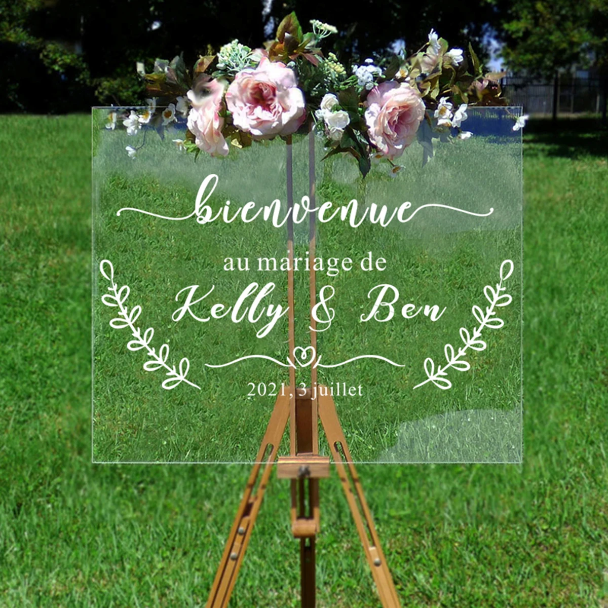 Индивидуальные наклейки на свадьбу приветственная вечевечерние знак сделай сам