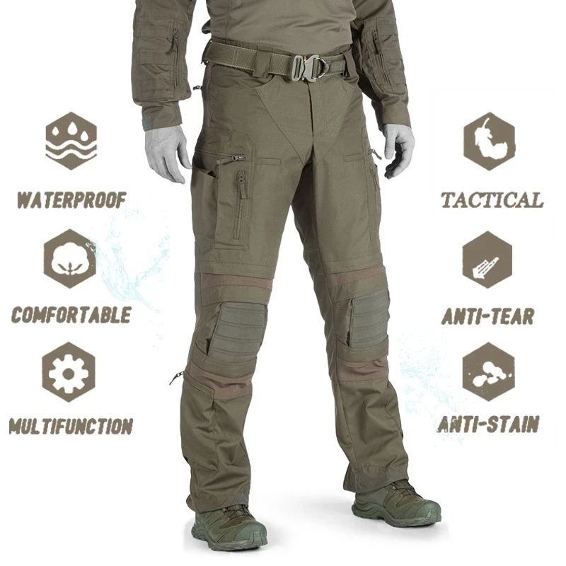 Men Tactical Pants Military US Army Cargo Pants Work clothes Combat Uniform Paintball Multi Pockets Tactical Clothes Dropship