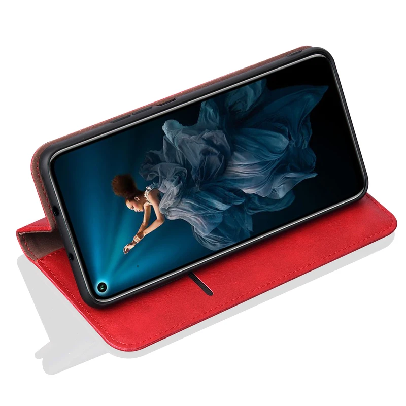 Винтажный кожаный чехол с откидной крышкой для Huawei Честь 20 20S pro / lite бумажник
