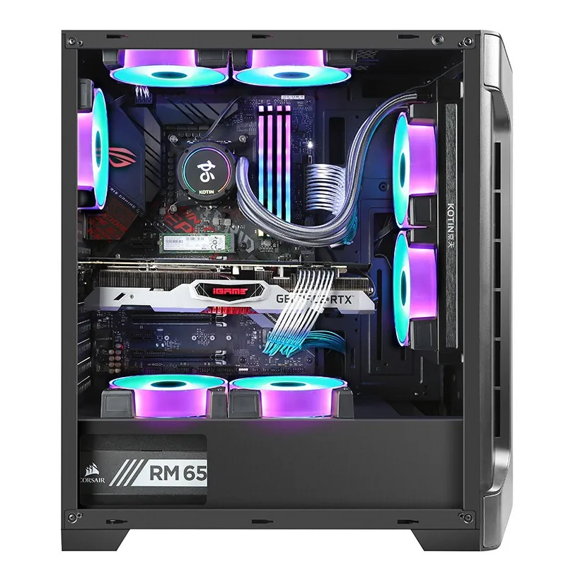 Игровой ПК KOTIN GD1 Intel Core i9 10900K 3 7 ГГц RTX3090 24 ГБ ОЗУ 32 компьютерное водяное охлаждение