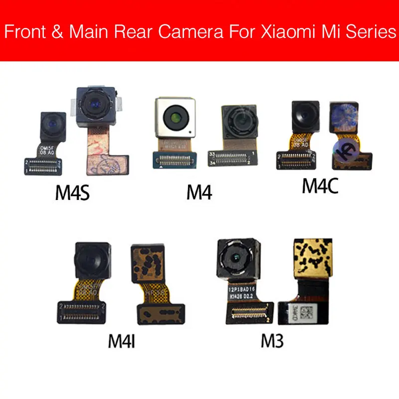 Основной модуль задней камеры для Xiaomi Mi 3 4 4c 4i 4S задняя и Передняя камера гибкий