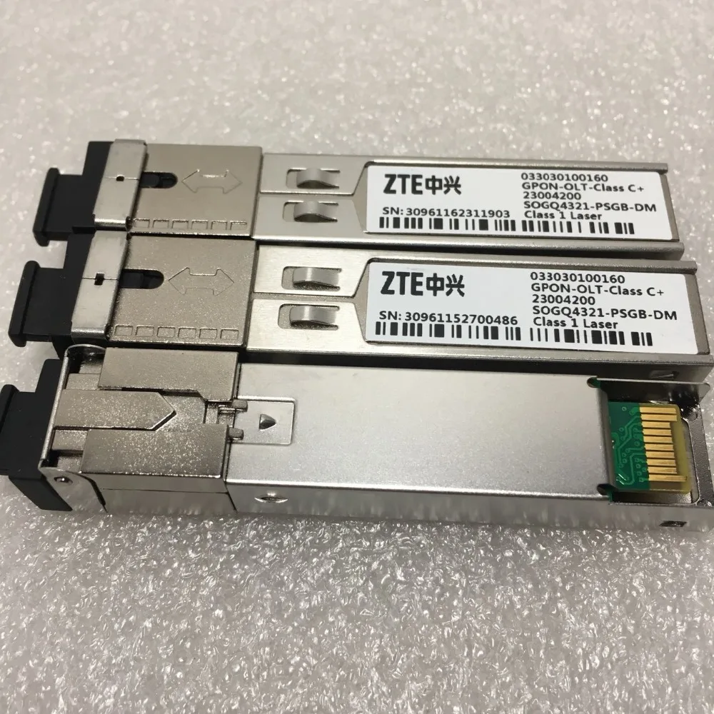 ZTE GPON волоконный модуль класса B + C приемопередатчика для C320 C300 OLT|Оптоволоконное