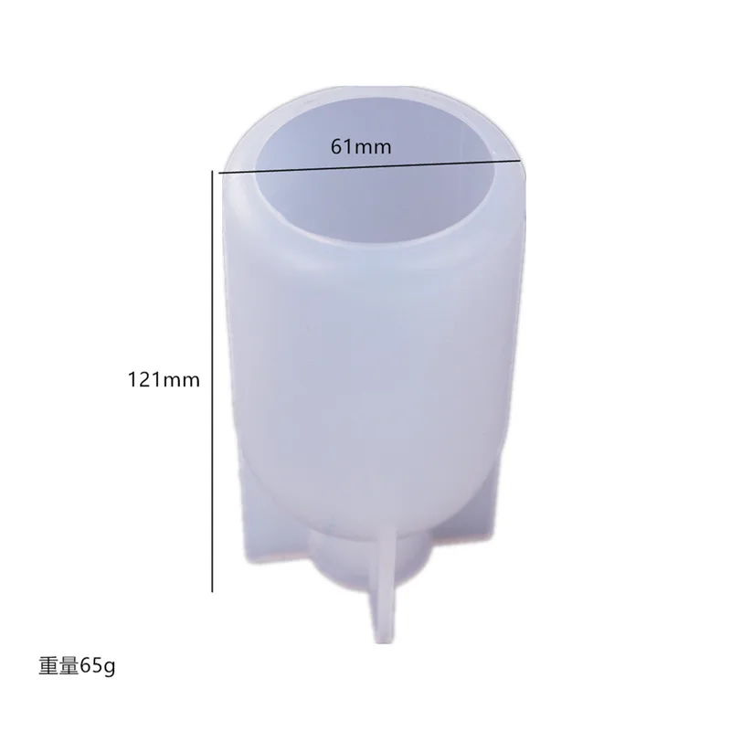 

DIY Crystal Epoxy Resin Mold Led Night Light Lamp Holder Bottle Mirror Silicone Mold For Resin