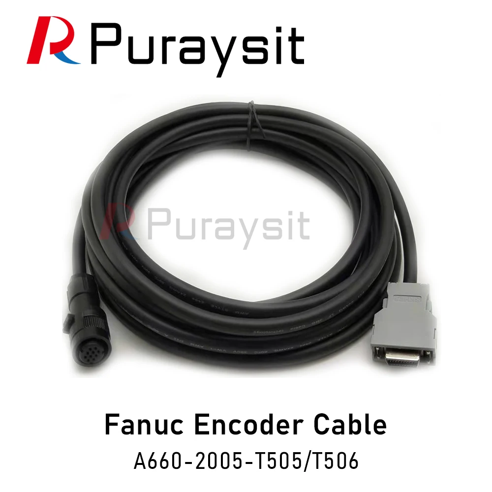 Cabo do Sinal do Codificador do Cabo A8602022-t301 A660-2005-t505 Fanuc do Codificador de Fanuc Cabos de energia