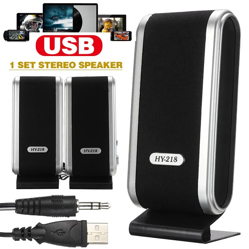 Новое поступление USB-Колонка для ноутбука телефона 2 Вт портативная прочная