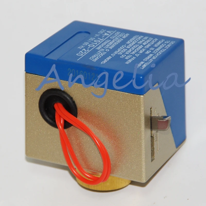 AC220V 1/2" BSP DN15 Brass 3 Way Motorized Valve Electrical Actuator For Central Air-conditioning Fan | Обустройство дома