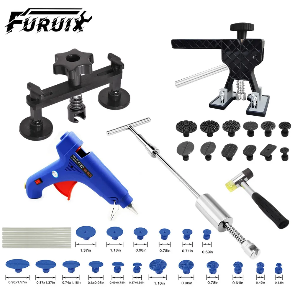 Автомобильные инструменты для беспокрасочного ремонта вмятин Набор