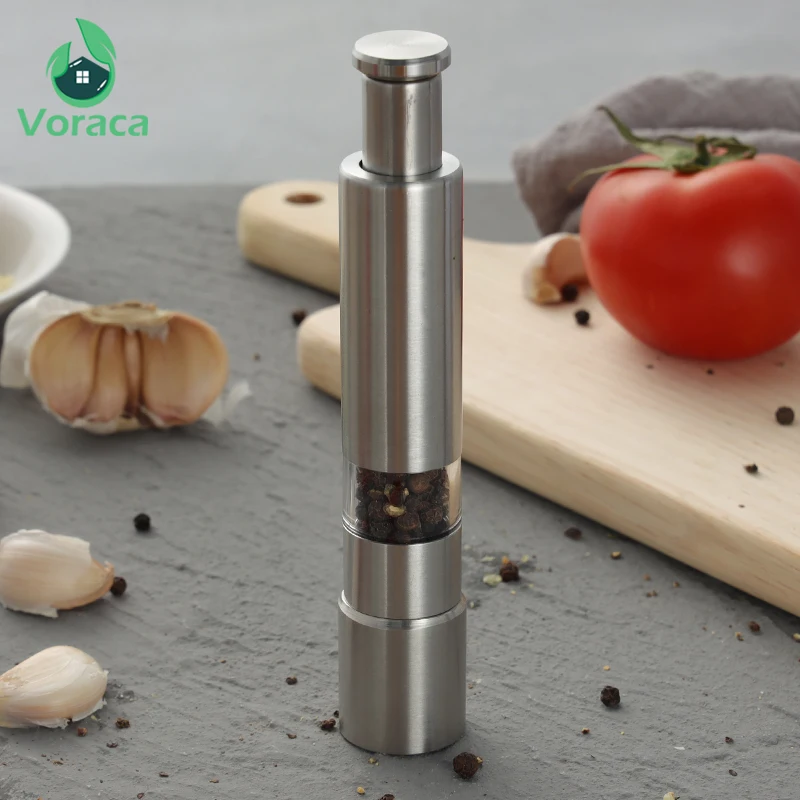 Ручная мельница для перца из нержавеющей стали специй мельницы соли кукуруза