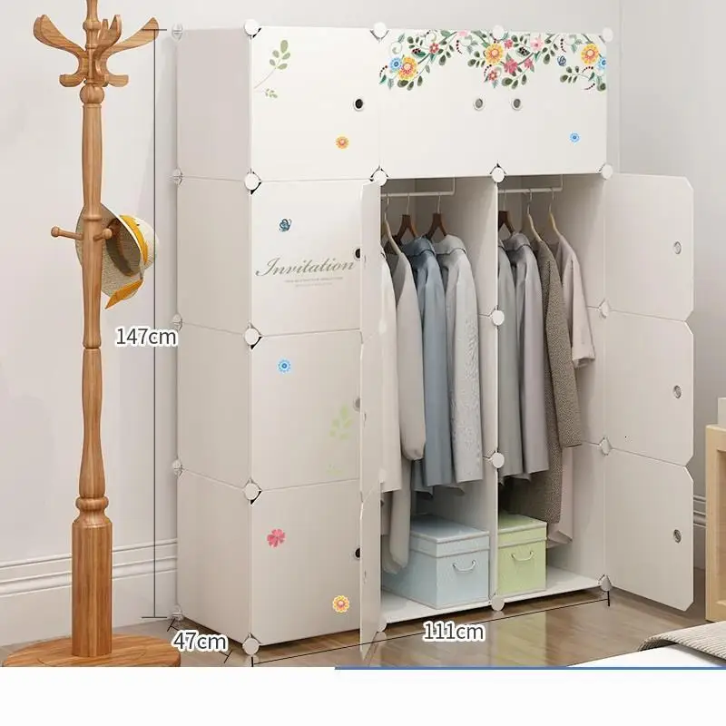 MODEL AM Для спальни Penderie Meuble Range Armario De Almacenamiento Armadio Guardaroba Mueble Closet Guarda Roupa шкаф для одежды - Цвет: MODEL AM
