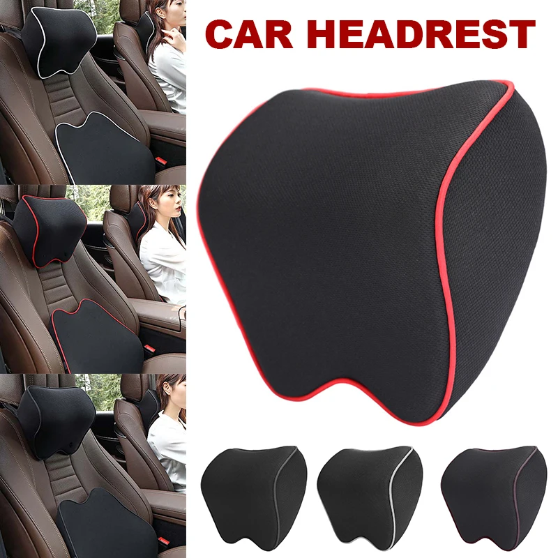 

Автомобильное сиденье Подушка-пена с эффектом памяти подголовник автомобиля шеи Поддержка мягкий эргономики для путешествий автомобиль д...