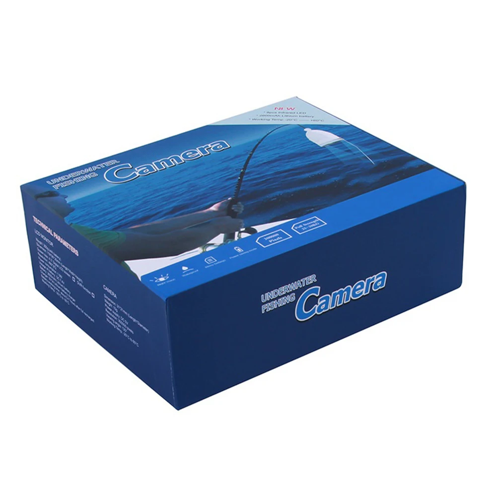 Скидка Рыболокатор 4,3 дюйма, подводная камера рыбака, рыболовные аксессуары, зимний видеорегистратор, инфракрасное ночное видение, портативный ЖК-...