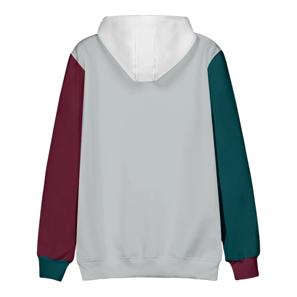 Danny Duncan Virginity Rocks Color Block Grey Hoodie3D Trendy Print All-match Harajuku Unisex Hoodie Tops Men-Clothes | Мужская одежда