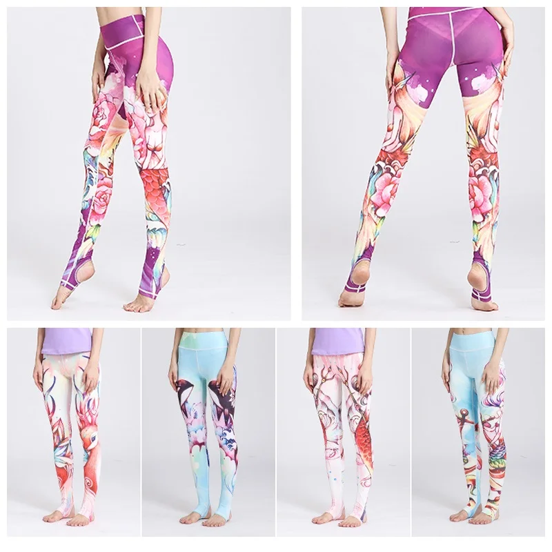 

Sexy Women Seamless Pants High Elastic Yoga Pants Fitness High Waist Tight Running Leggings Clothing Gym Legging Tummy Control
