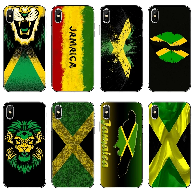 Чехол с флагом Jamaican для Sony Xperia Z5 C6 L2 XA1 XA2 XZ1 XZ2 compact Premium LG G5 G6 G7 Q6 Q7 Q8 Q9 V30 V20 V10 |