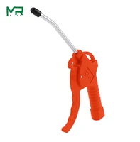 tube length 10cm red plastic handle curved nozzle duster spray gun cleaner blower duster spray gun pneumatic tool