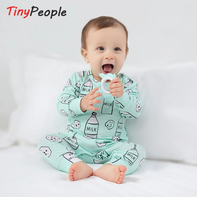 2020 детские комбинезоны модные хлопковые с принтом для новорожденных мальчиков и