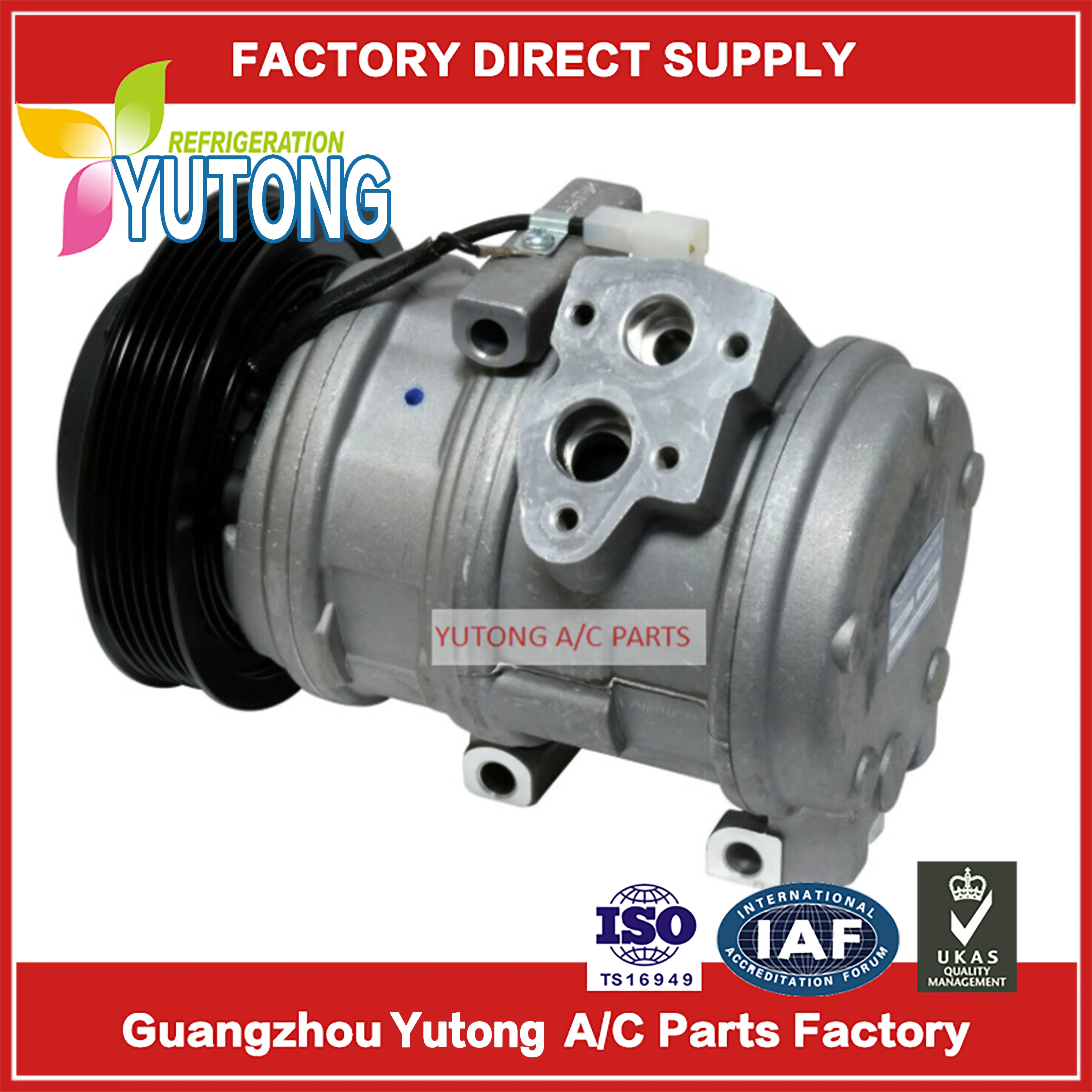 

AC Compressor For Mazda LC70-61-K00 120MM 6PK Clutch 10S17C