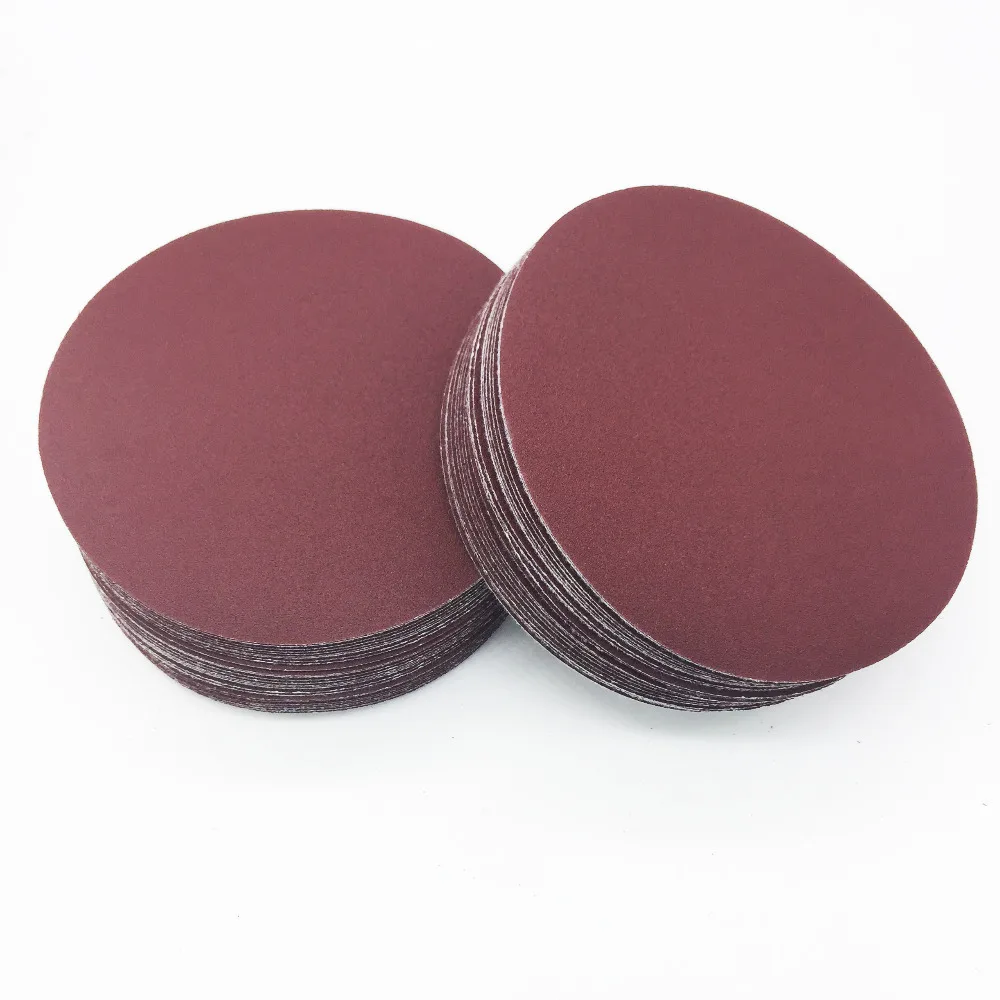 

10pcs 4 Inch 100mm Round Sandpaper Disk Sand Sheets Grit 40-2000 Hook Loop Sanding Disc for Sander Grits