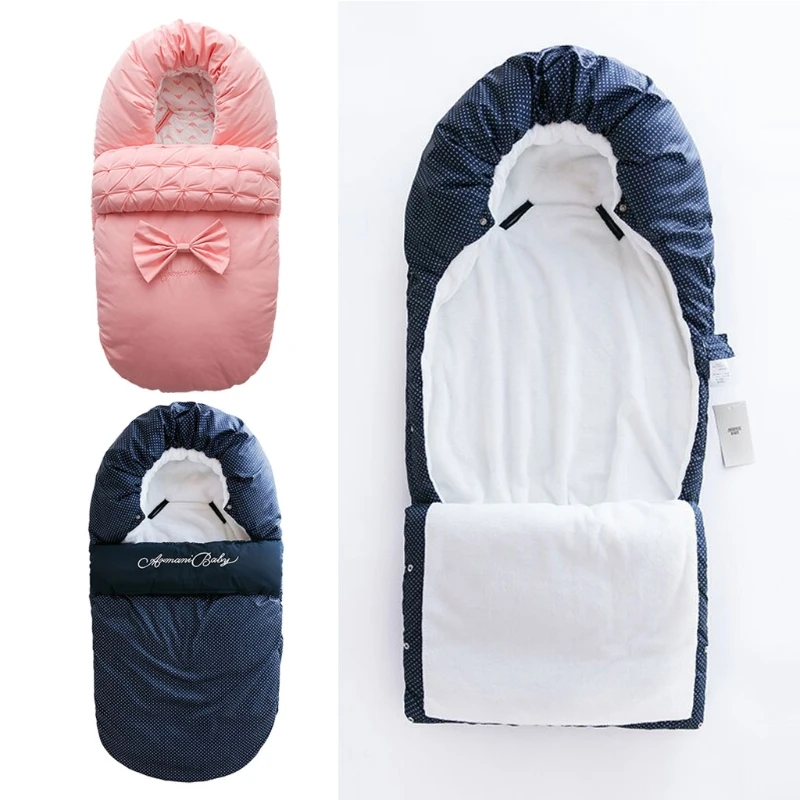

Baby Sleeping Bag Newborns Sleepsacks Baby Blanket Outer Toddler Winter Warm Swaddle Stroller Wrap