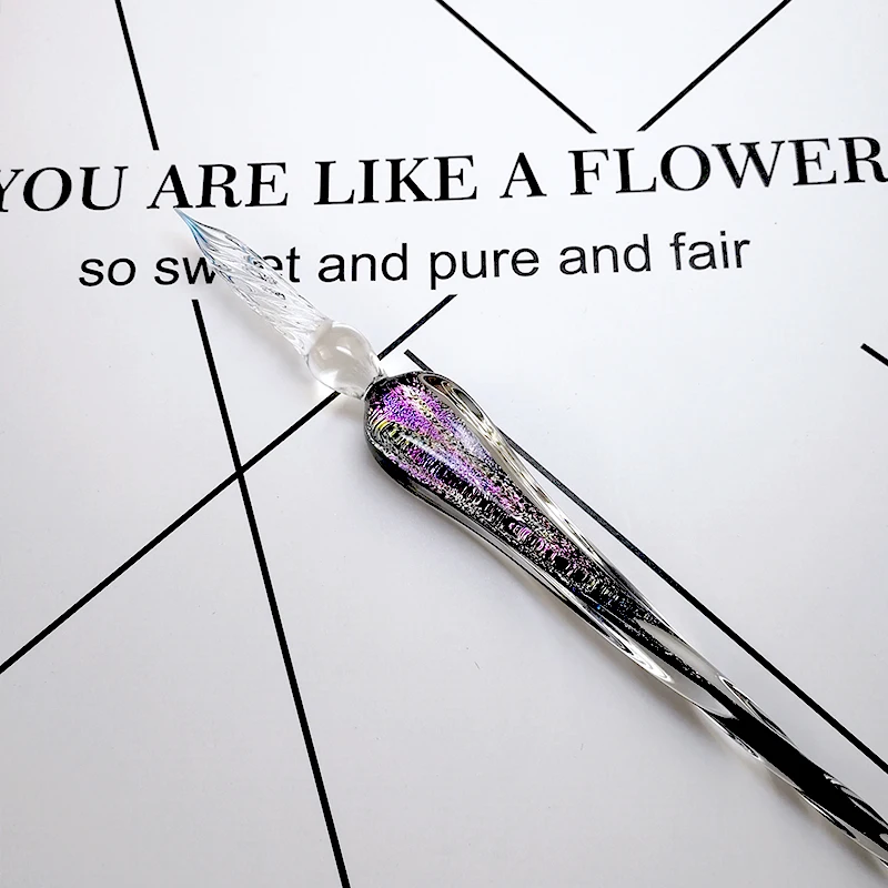 Dip ручка серии Starry Sky ручки стеклянные ручной работы для каллиграфии Рукописные