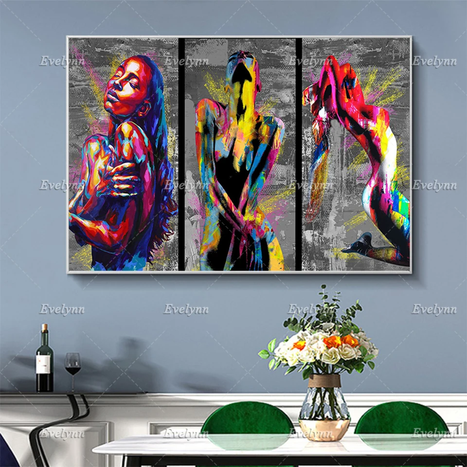 

African American Women Poster,Black Sexy Women,Black Girl Magic,Black Women Strong Home Decor Prints Wall Art Canvas UniqueGift