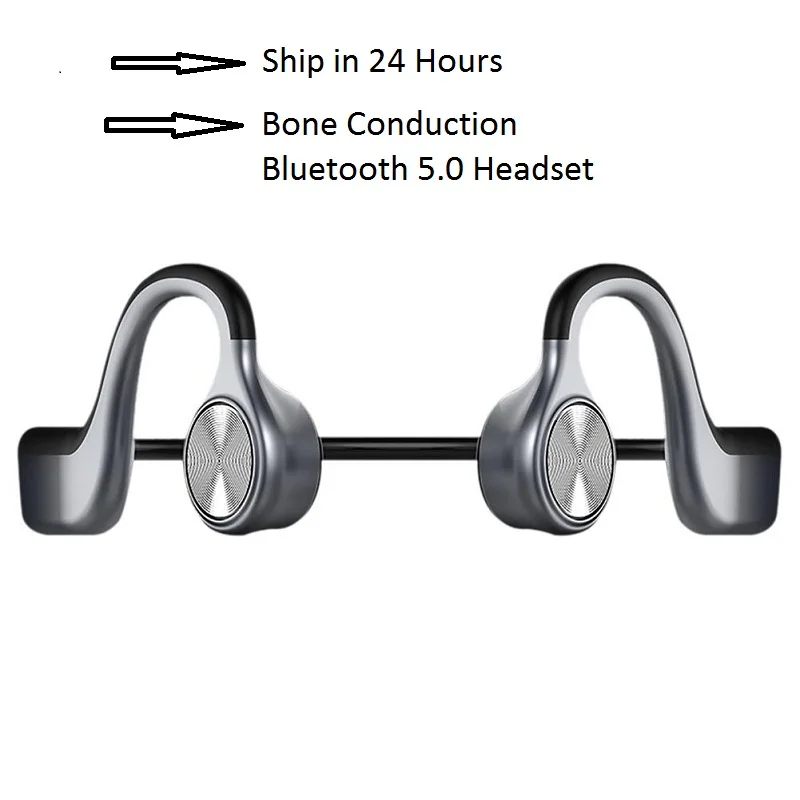 E9 новые Беспроводной костной проводимости наушники Bluetooth 5 0 бинауральные стерео