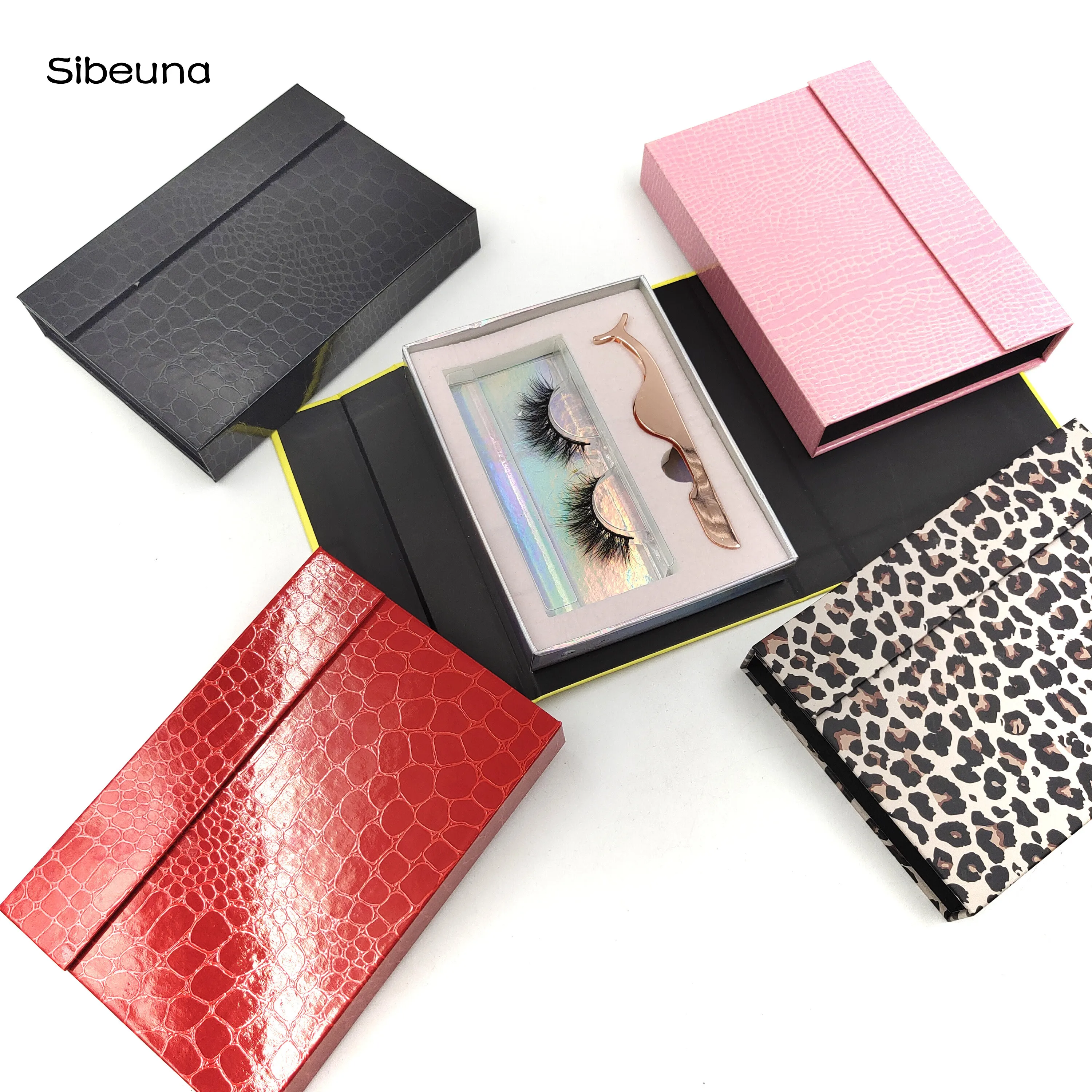 

Новинка; 5 цветов на выбор, оптовая продажа ресниц коробки упаковки ресниц пакет коробки с украшением в виде кристаллов цепи Магнитный черно...