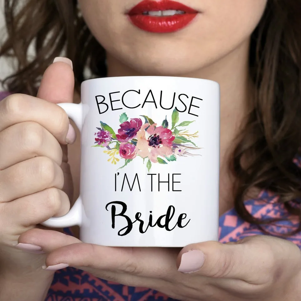 Потому что я невеста кружки чай молоко вино пиво подарки подруге Подарок на