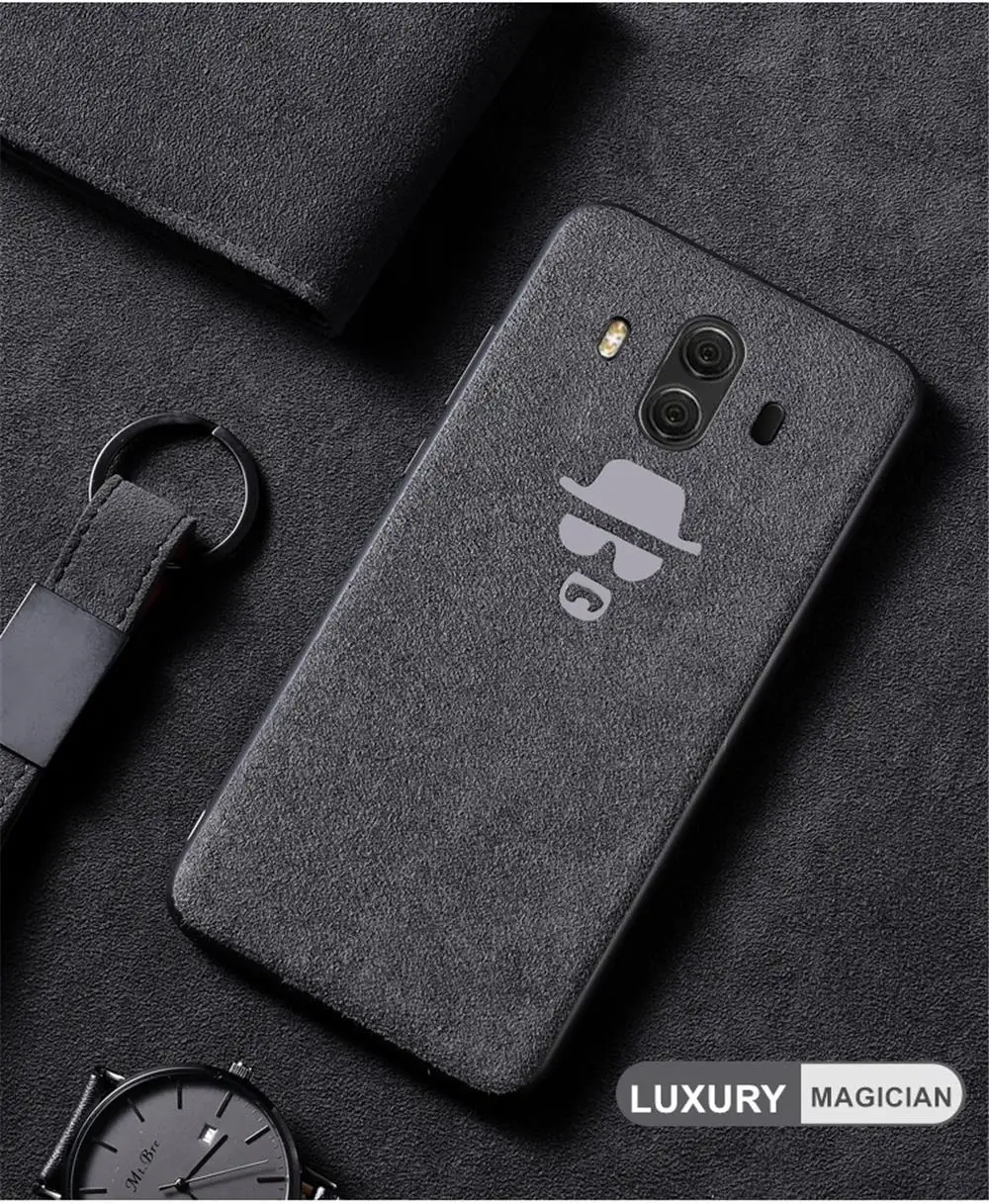 Luxury Suede Fur Leather Phoen Case For OnePlus 5 5T 6 6T 7 Pro Shockproof Batman Soft Back Cover for One Plus 6T 5T Coque Capa