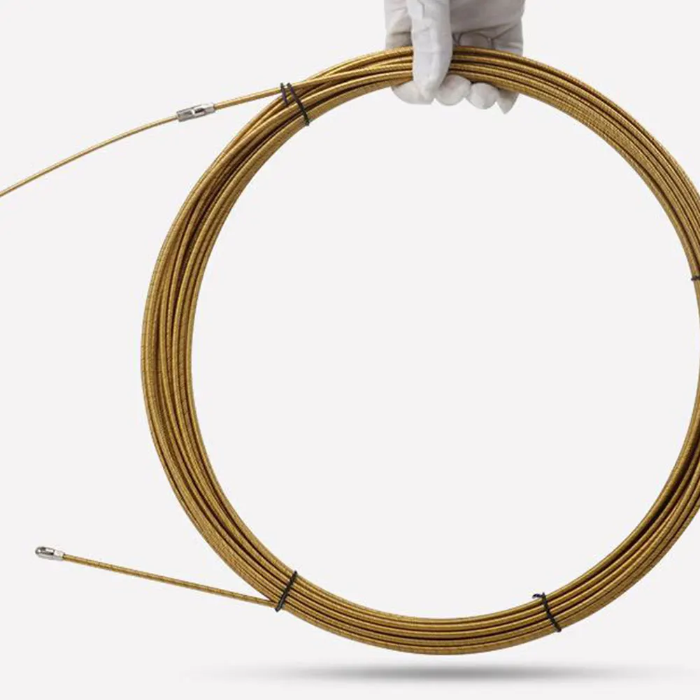 

Electrical Wire Threader Electrician Cable Running Tool Threading Device Wire Cable Puller Lead Construction Tools Fish Tape 10m