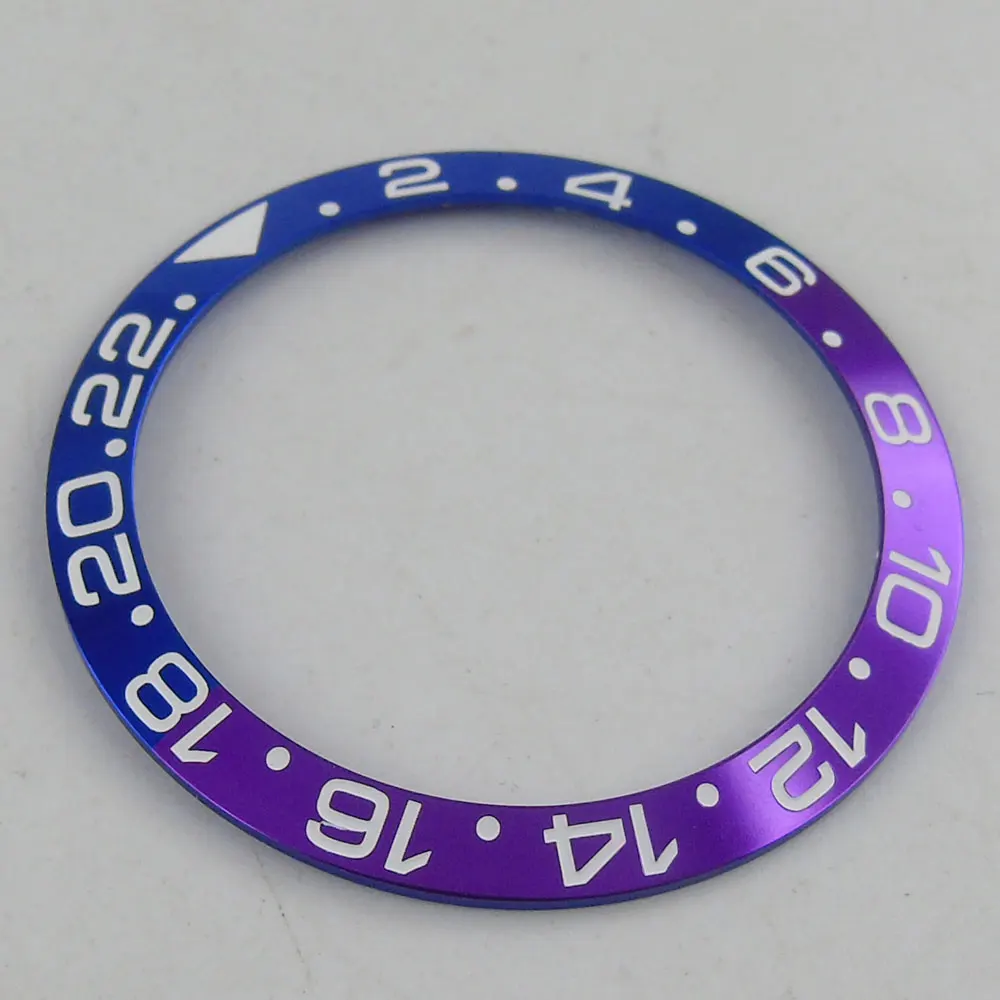 

38 мм аксессуары Запчасти вращающаяся рамка вставка подходит для 40 мм часов submariner SKX 007