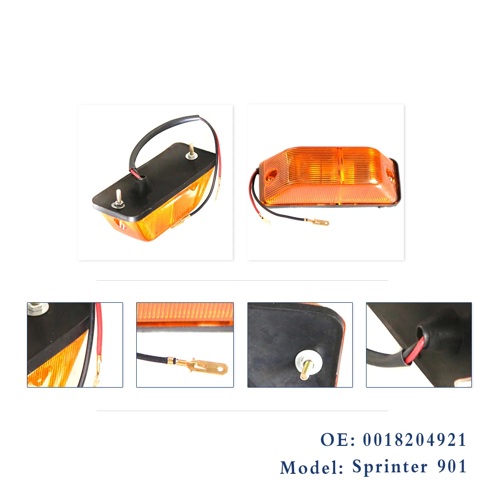 Ретрансляторная лампа ближнего бокового крыла для Mercedes Sprinter 1995-2006 A0018204921 |