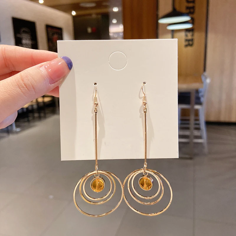 

Engagement Earrings For Women 2021 Earrings Jewelry Gifts Alloysilverplated Unusual earrings Piercing Ear Korean style Earring