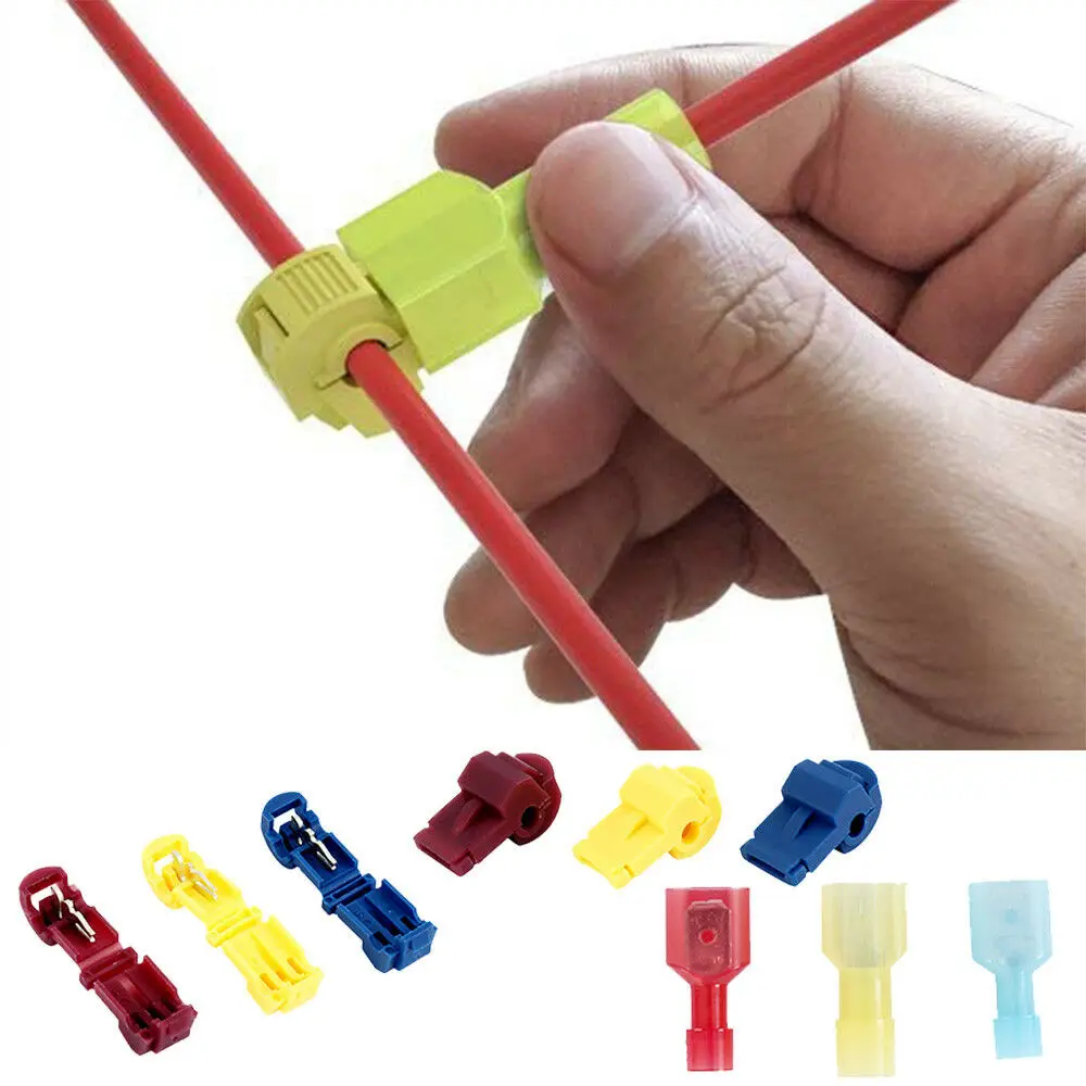 200 шт. изолированные 22-10 AWG T-Метчики с быстроразъемной проводкой комплект детской