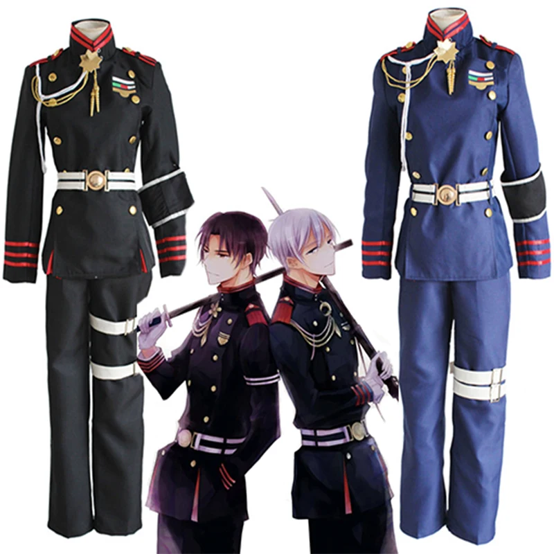 

Anime Seraph Of The End Vampire Reign Cosplay Costumes Guren Ichinose Cosplay Costume Halloween Owari No Seraph Shinya Hiiragi