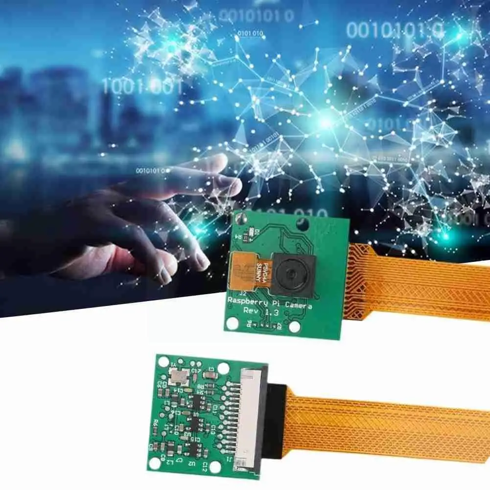 

Видеокамера Raspberry Pi Zero 5 Мп 1080p 720p с ленточным кабелем 15 см, Ffc для Raspberry Pi Zero V1.3 W Wh R0a1