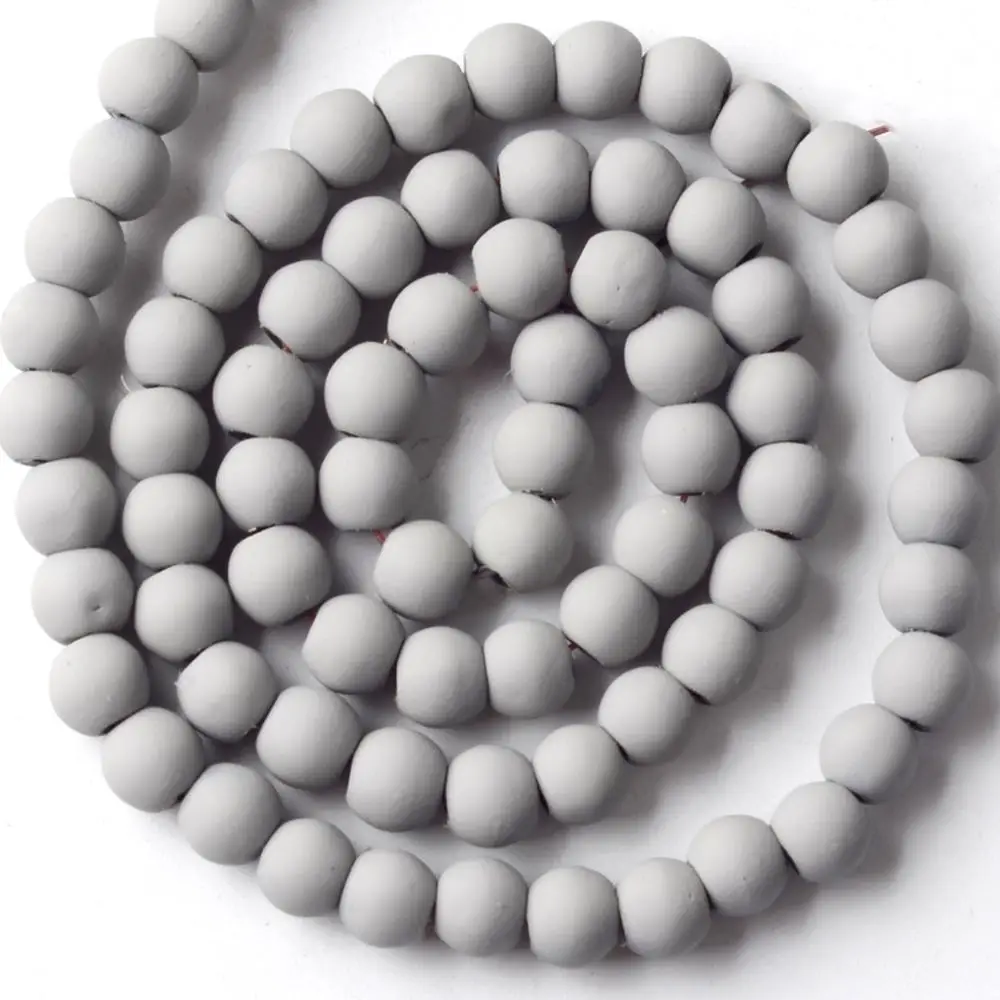 Натуральный Матовый Камень круглые бусины из гематита 6 цветов 4/6/8/10 мм для