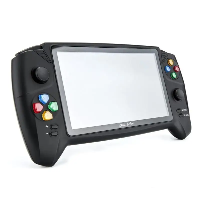 COOLBABY, 7,0 дюймов, игровая консоль, двойные рокеры, портативная игровая приставка, встроенный 3000, классические игры, камера, видео приставка для записи приставка Приставка игровая