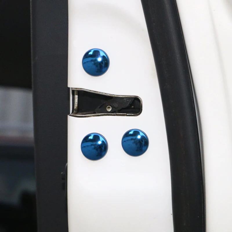 12Pcs Car Interior Door Lock Screw Protector Cover for Volkswagen VW Passat B5 Jetta Bora Golf MK4 Protection Cap | Автомобили и