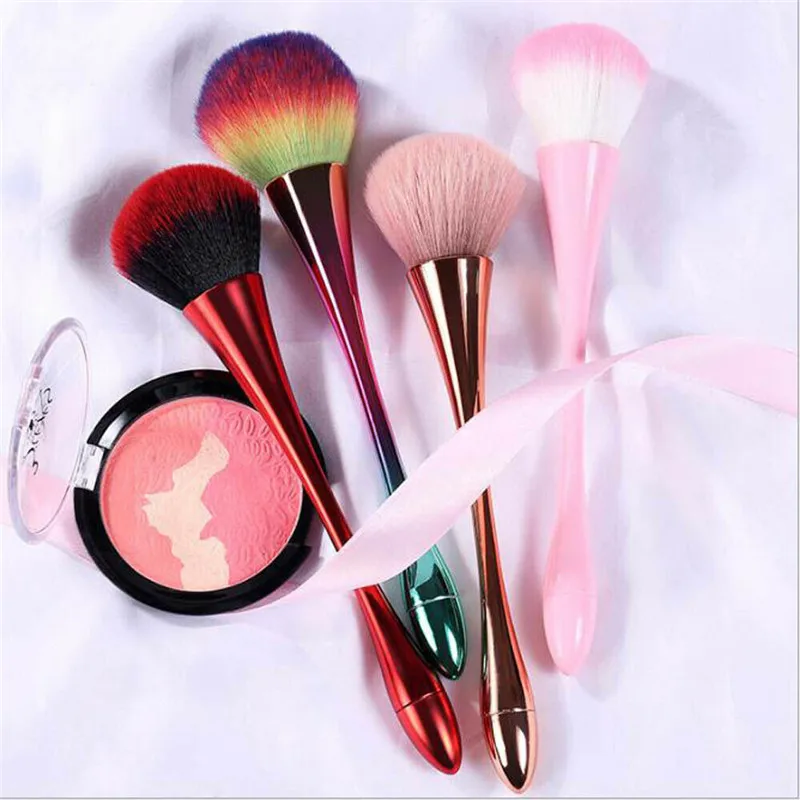 Лидер продаж 1 шт. макияж для лица румяна пудры основы с серебряной ручкой