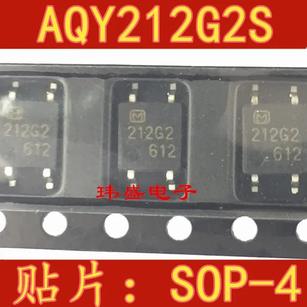 10 шт. AQY212G2 AQY212G2S 212G2 SOP 4|Интегральные схемы| |