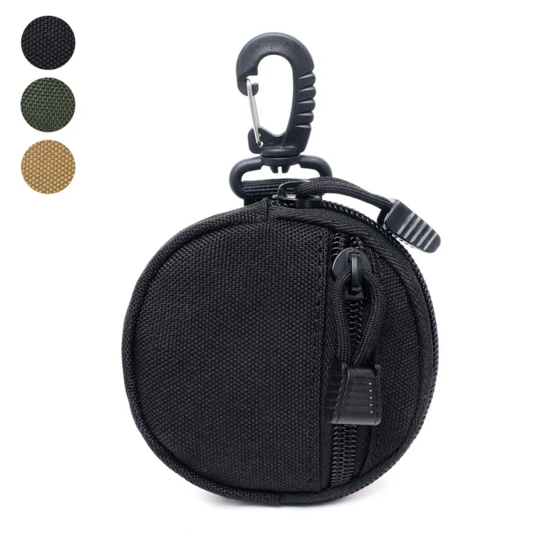 

Tactical EDC Pouch Mini Key 1000D Tactical Molle Utility Functional Bag Practical Coin Purse Outdoor Military Key Earphone Pouch