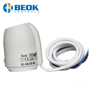 Электропривод для системы теплого пола, 230 В24 В, нормально замкнутыйоткрытый