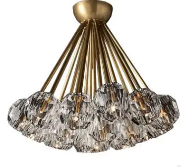 Американская люстра со светодиодной подсветкой креативный роскошный магазин